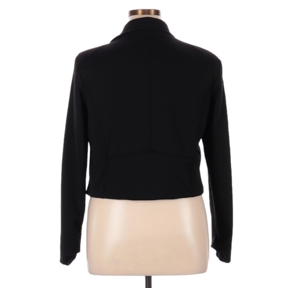 Metaphor Black & Gray Fleece Motorcycle Style Jacket Size XL - Picture 2 of 2